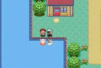 Pok Mon Moemon Emerald Version 2013 - Geometric Textures - Classic 8K Collection