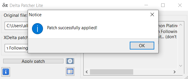 Unable To Patch Nds File Using Xdelta Issue 22 Marcrobledo - Download Creative Light Design | Desktop