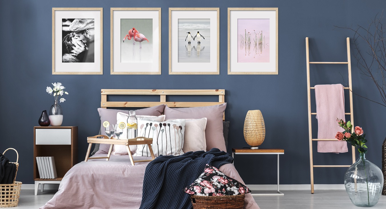 Una decorazione molto in voga per le pareti retro letto è attualmente . Quadri E Riproduzioni Per La Camera Da Letto Decorazioni Da Parete Europosters