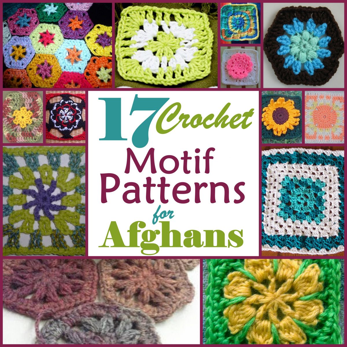 253 free patterns in this section, you can find free motifs and patterns crochet patterns. 17 Motif Crochet Patterns For Afghans Allfreecrochetafghanpatterns Com