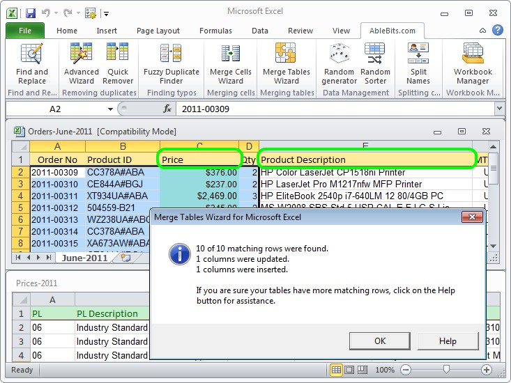 merge tables wizard for microsoft excel 314 review and