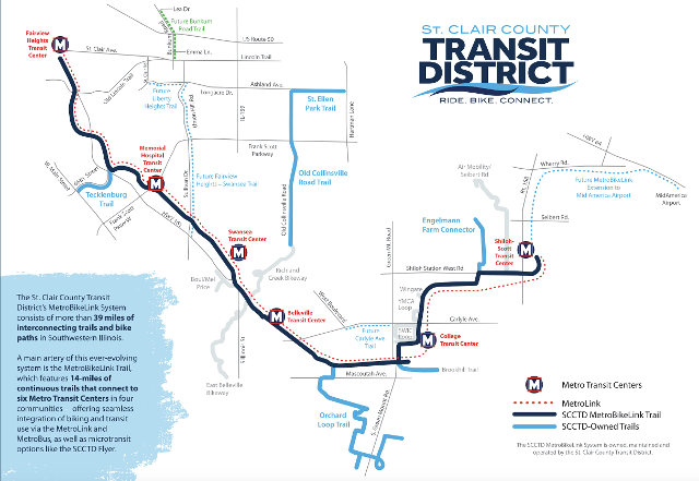 St Clair County Transit District Receives 3 Million In Funding For 5292510530 TransitMap 