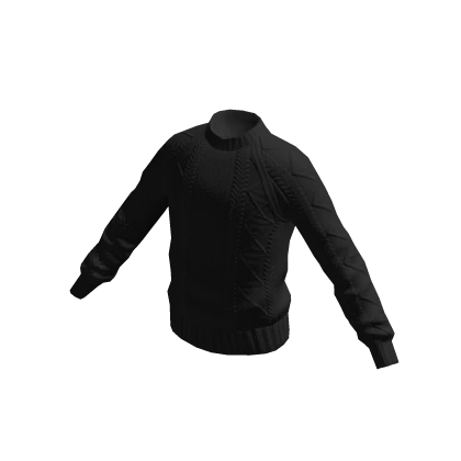 Knit Sweater Black How To Get Information Roblox Den Knit Sweater Black 32dc54b87c