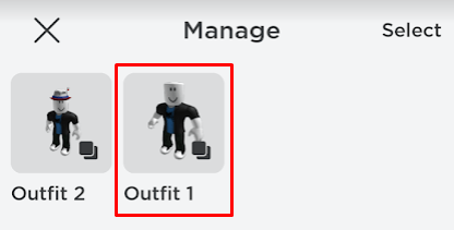 How To Delete Outfits On Roblox Desktop Mobile Roblox Den Image 382be80596 