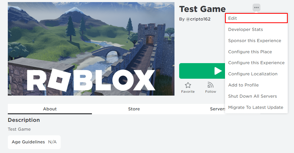 How To Delete A ROBLOX Experience Game In 2026 Roblox Den Image 8226d426bb 