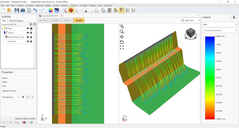 Rocfall3 Tutorials 3 Import Rocfall2 Model Tutorial - Best Gradient Backgrounds in High Resolution
