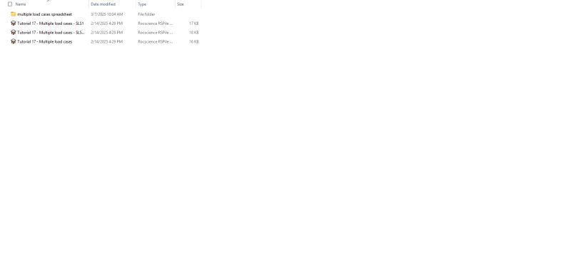 Rspile Tutorials 17 Multiple Load Cases - Dark Arts - Amazing Ultra HD Collection