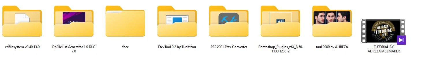 Convert face of pes 2021 to pes 2019