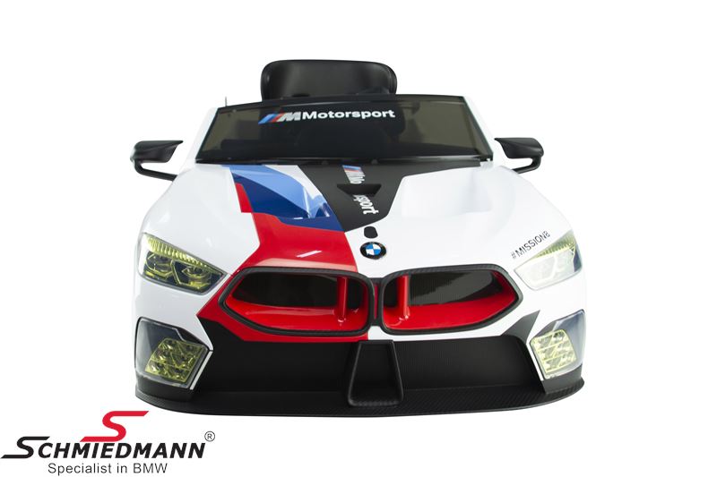 Bmw m8 gte rideon with 12v. electric engine, racing livery