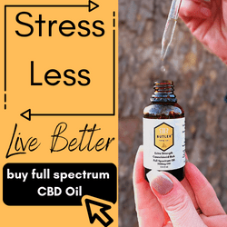 Butler Hemp Co. 3000mg Full Spectrum CBD tincture contains less than 0.3% THC