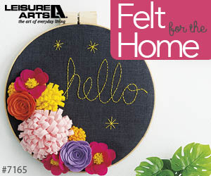 crafting with felt
