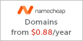 Domains from $0.88