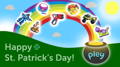 Happy St. Patrick's Day from Pley