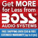 et More for Less From BOSS Audio!