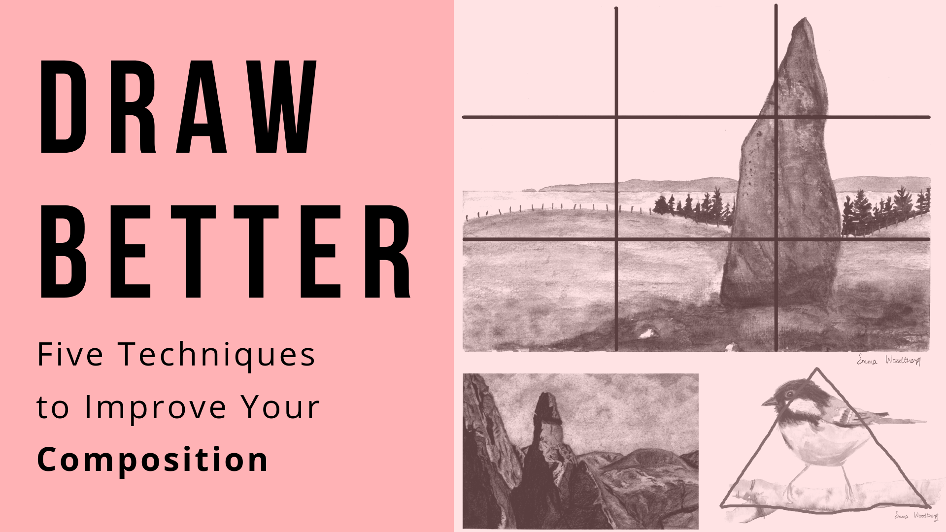 Draw better: five easy techniques to improve your drawing confidence