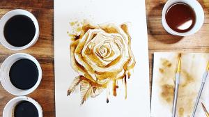 coffee painting easy paint skillshare learn project