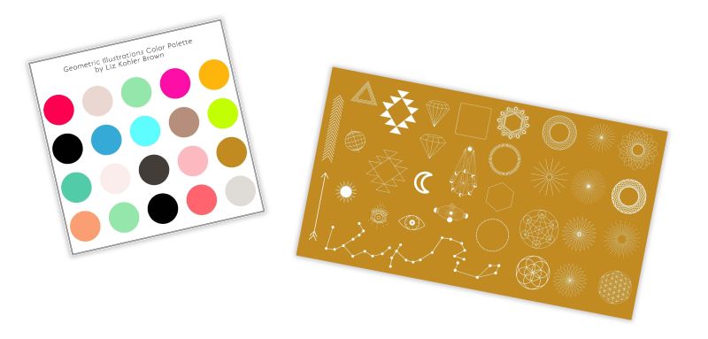 Geometric Vector Illustration In Affinity Designer 33 Geometric - Premium Landscape Photo Gallery - Ultra HD