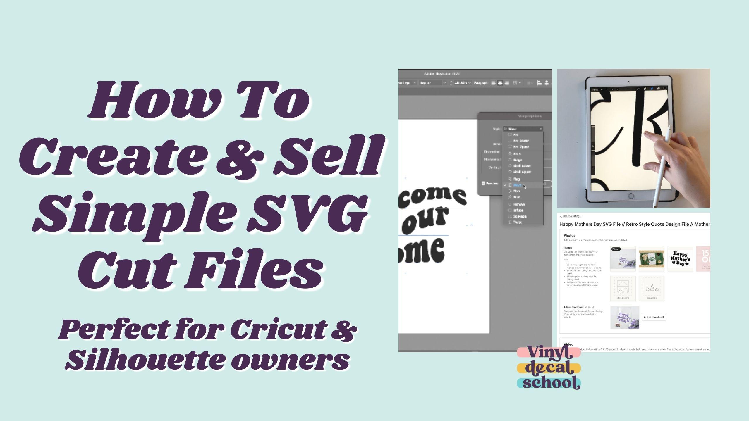 Once uploaded, by the name is a little arrow. How To Create Sell Simple Svg Cut Files Perfect For Cricut Users Sarah Bradley Skillshare