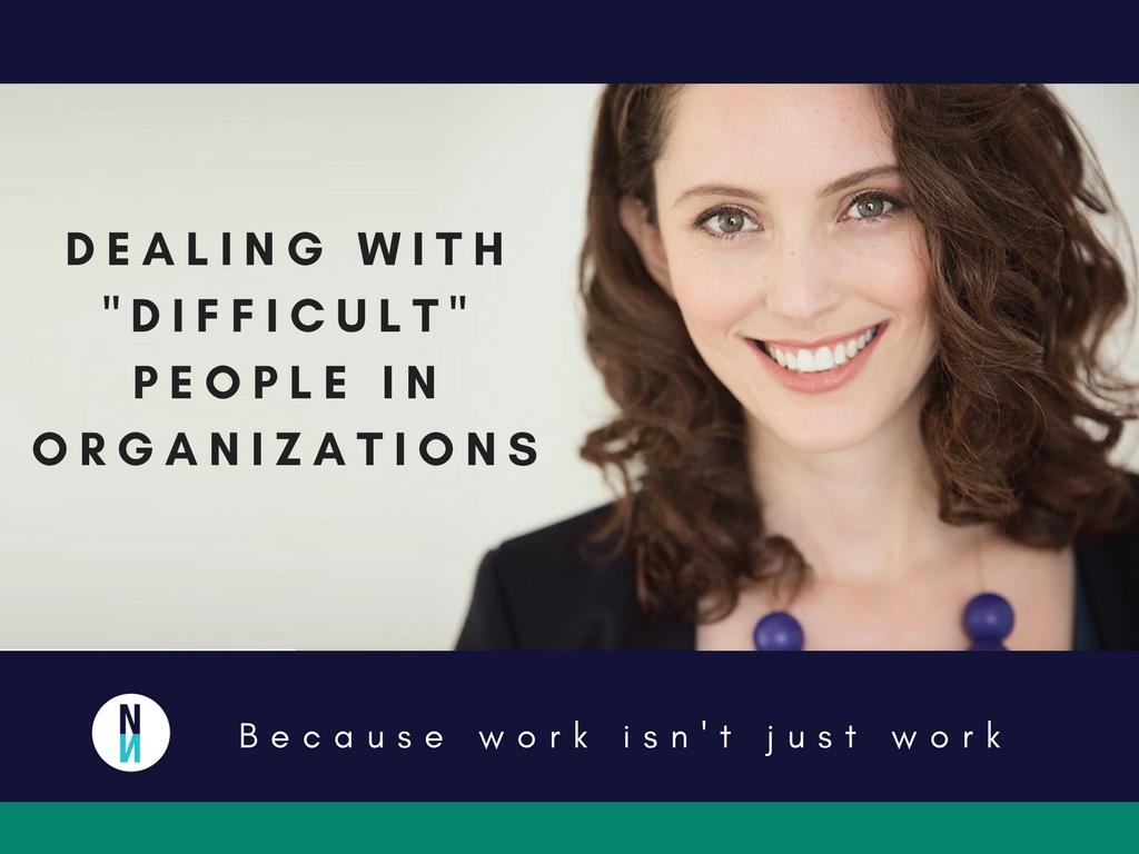 How To Deal With Difficult People At Work