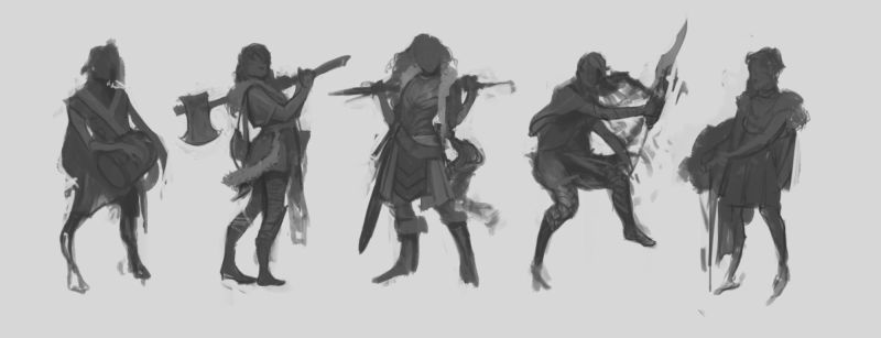 2 Character Illustration Concept Character Pinterest Tutorial - Best Sunset Illustrations in HD