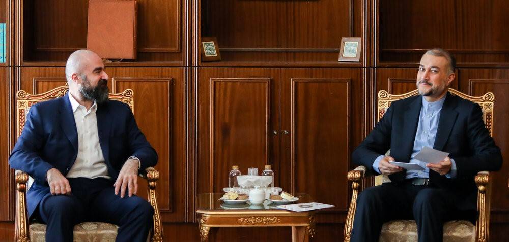 Fotoğraf Altı: Bafel Talabani daha önce Tahran'da Abdullahiyan'la birlikteydi (ISNA)