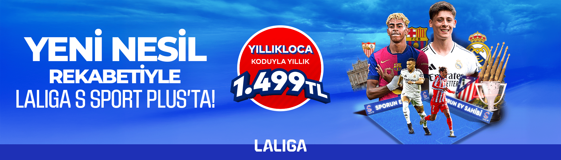 LaLiga - Nefes Kesen İspanya Ligi Maçları | S Sport Plus