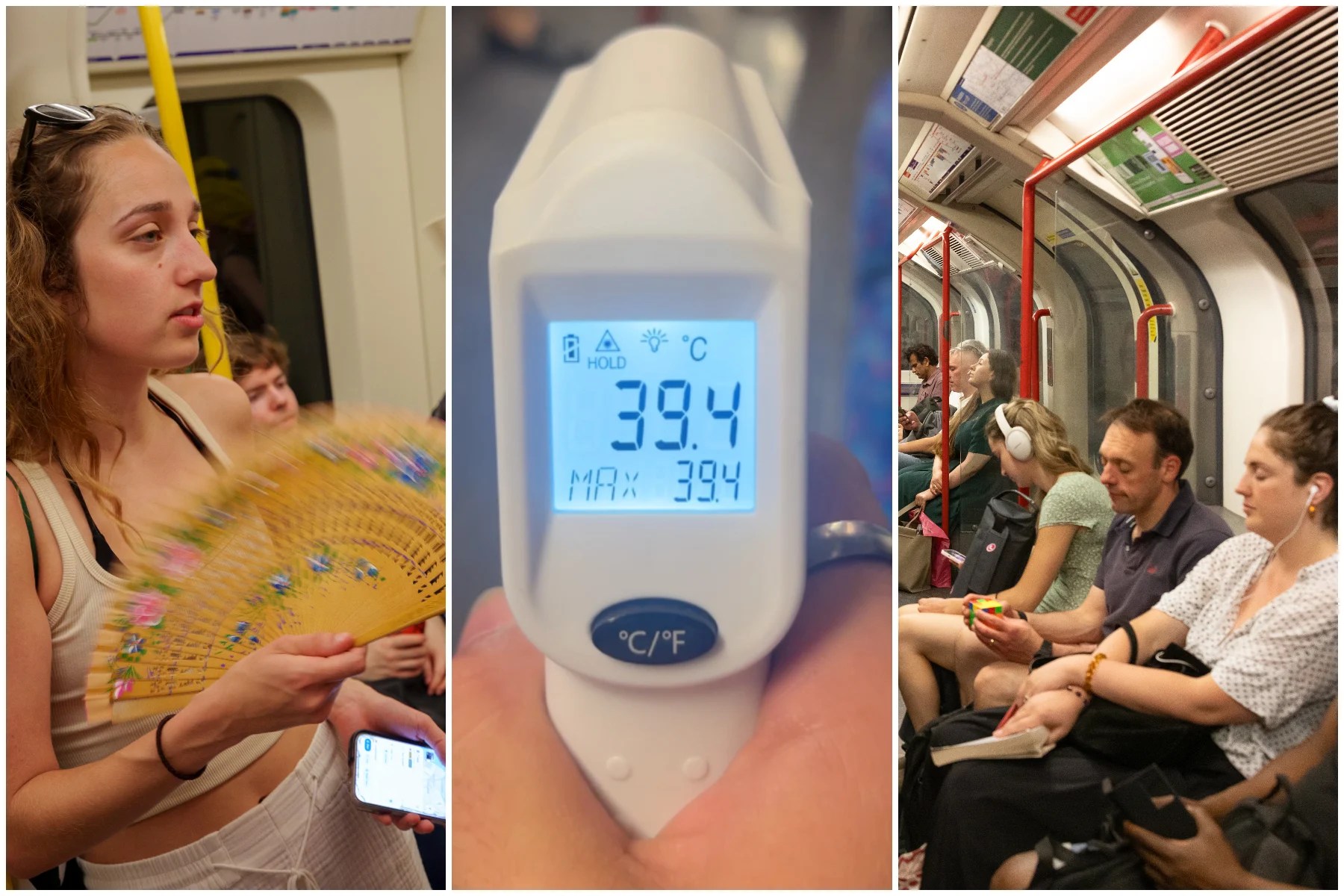 Hottest Tube lines revealed: Underground ‘like descending into hell’ say commuters as temperatures soar