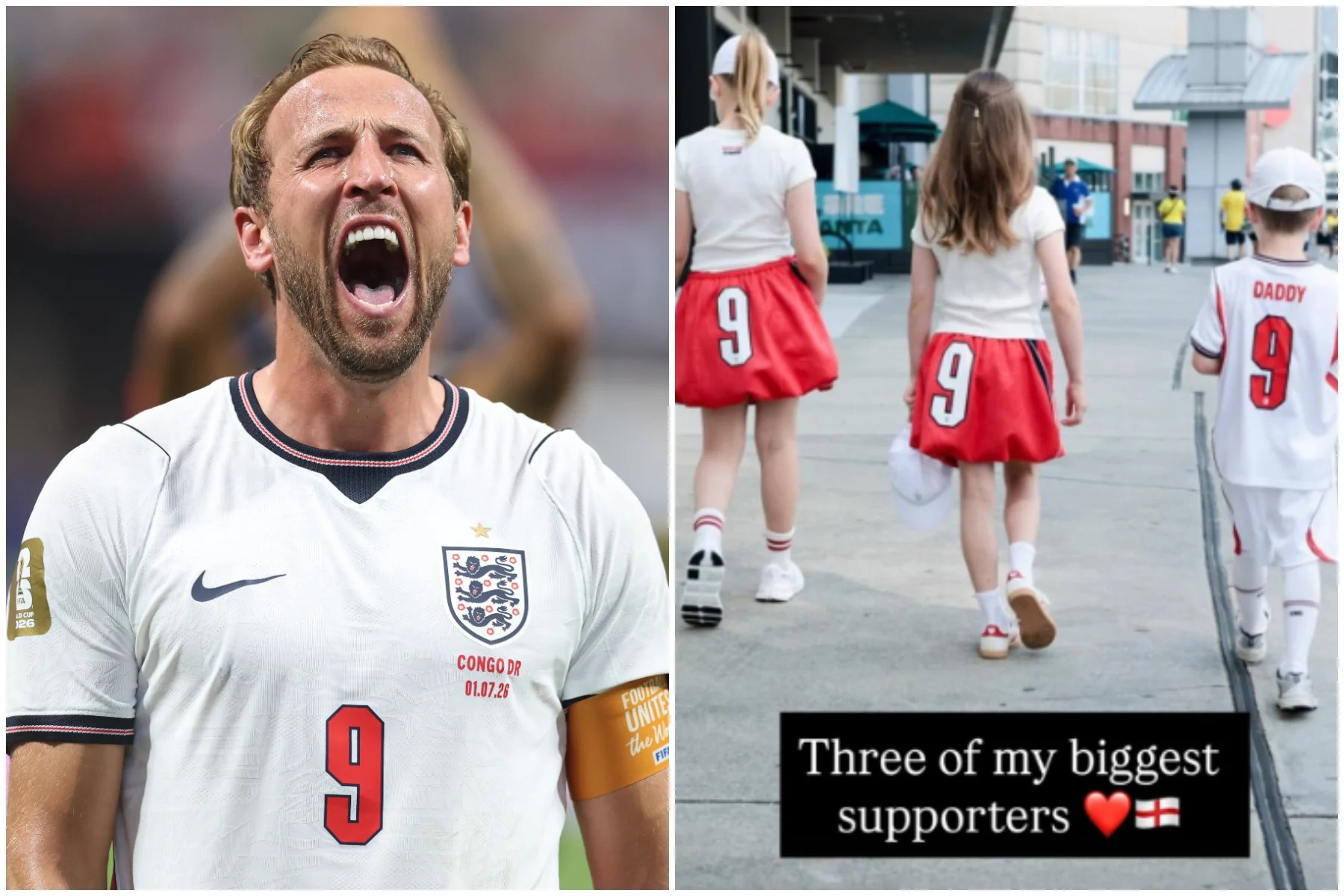 Harry Kane pays touching tribute to children after World Cup rescue act: 'My biggest supporters'