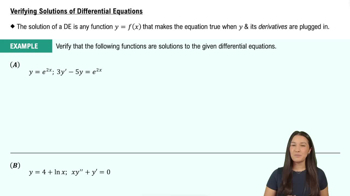 Basics of differential equations quiz #1 flashcards