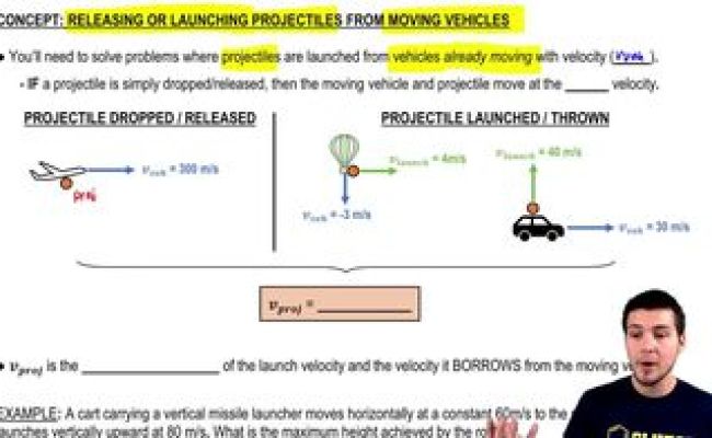 Physics 3: Motion In 2-D Projectile Motion (12 Of 21) Example 1 ...