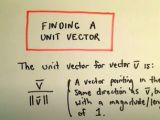 Finding A Unit Vector Ex 1 Channels For Pearson