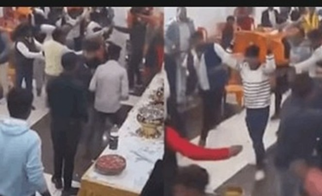 زفاف تحوّل إلى حلبة مصارعة بين أهل العريس والعروس! (فيديو)