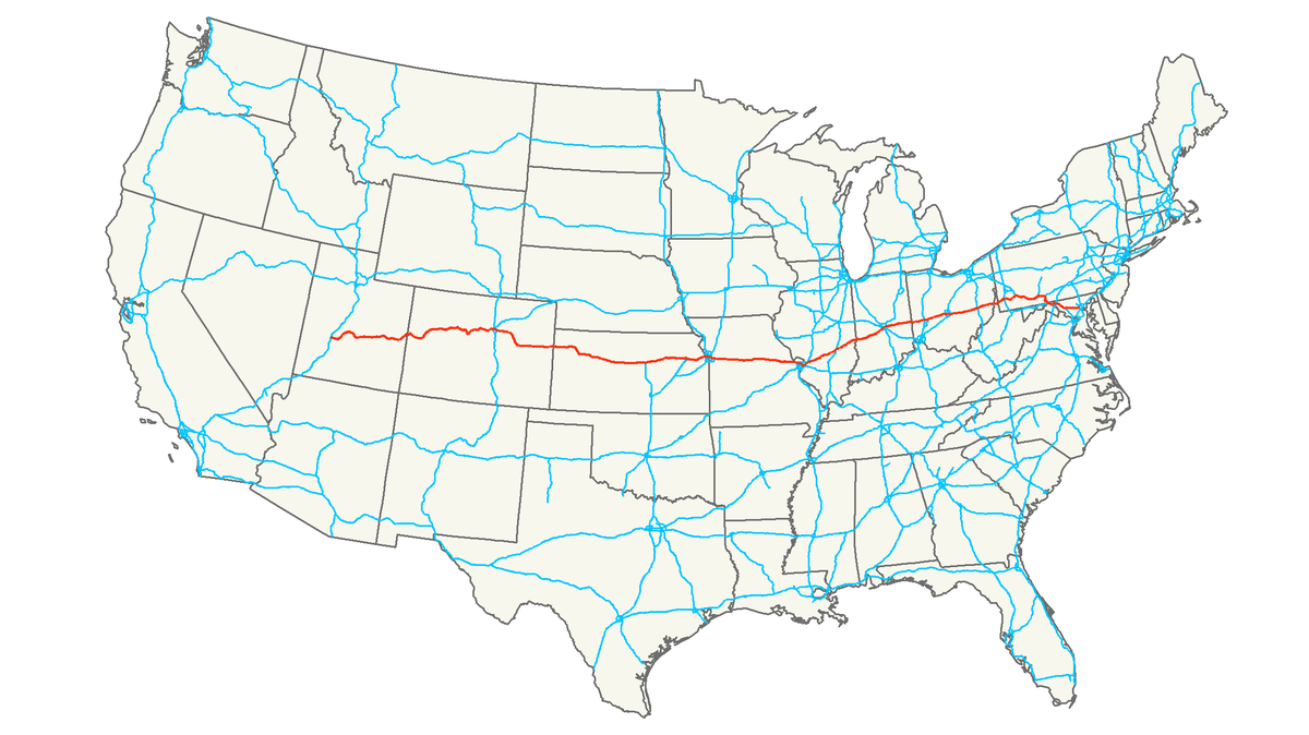 Interstate 70 D Finition Et Interstate 70 Map 