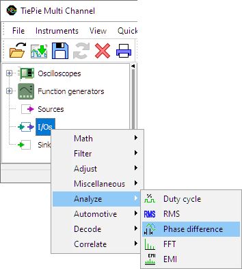Instruments Settings Multi Channel Measurement Software Tiepie - Abstract Photo Collection - High Resolution Quality