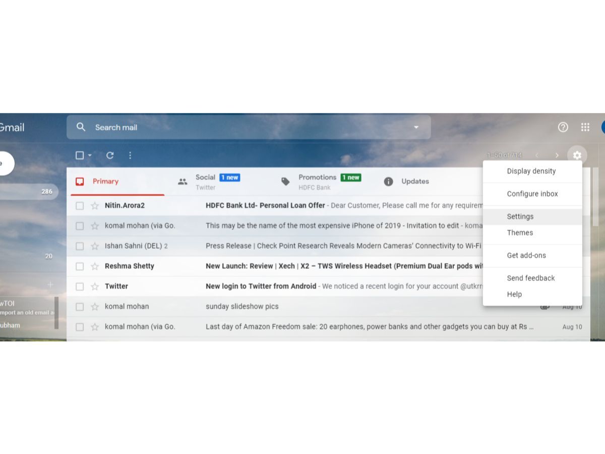 Gmail How To Transfer Emails From Yahoo Outlook And Others