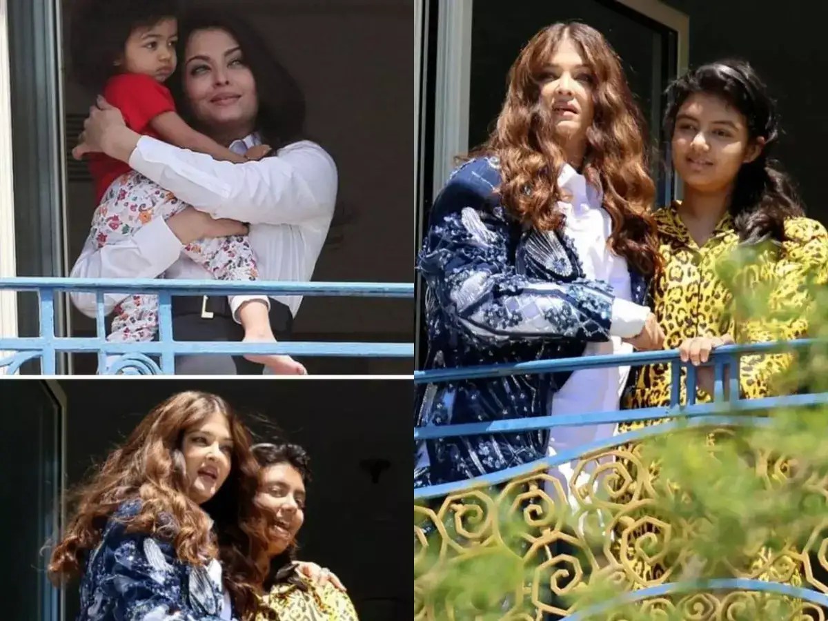 Aishwarya Rai Bachchan and Aaradhya have a full circle moment at Cannes | The Times of India