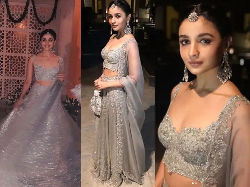 Alia Bhatt Ups Her Style Game In Traditional Wear At Her Bffs Wedding