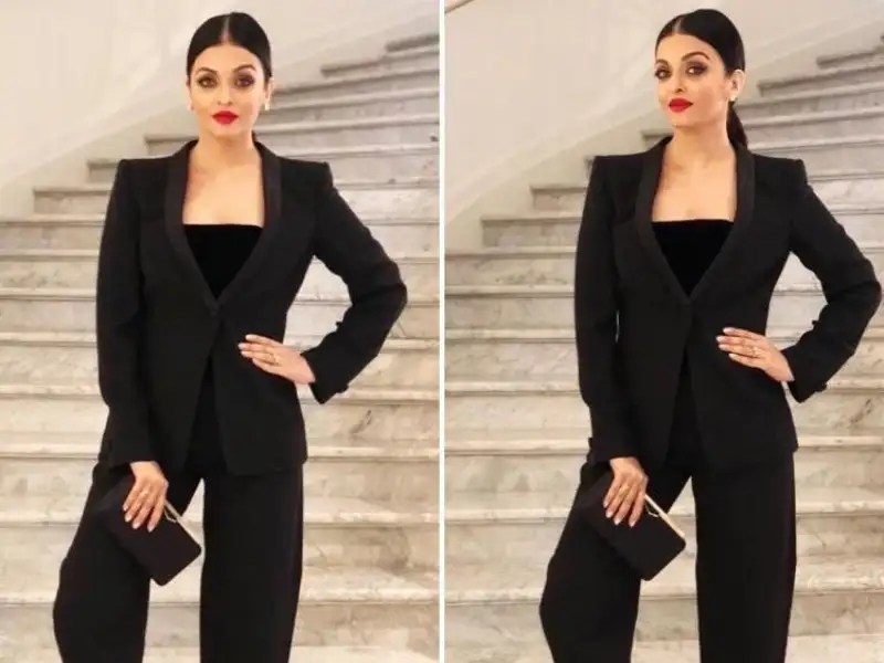 Aishwarya Rai Bachchan Shows How To Dress Up Like A Boss Lady On The Second Day