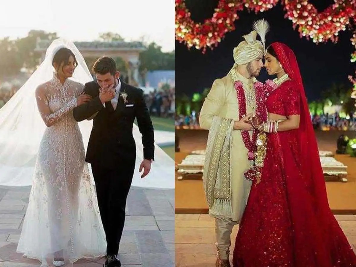 Priyanka Chopra And Nick Jonas First Wedding Anniversary Here S A Sneak Peek Of Their One Year Of Togetherness The Times Of India
