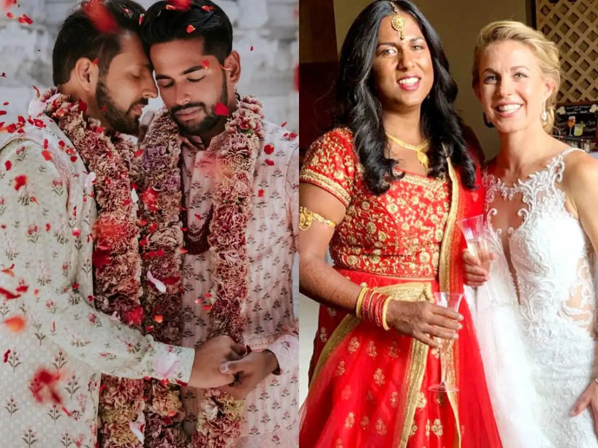 5 Times Indian Lgbt Couples Set Serious Wedding Fashion Goals The Times Of India
