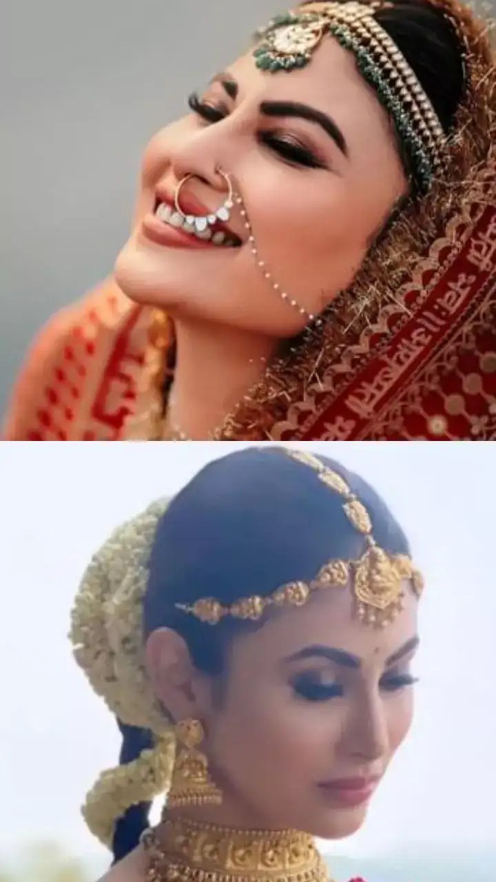 Beautiful dulhan makeup pic
