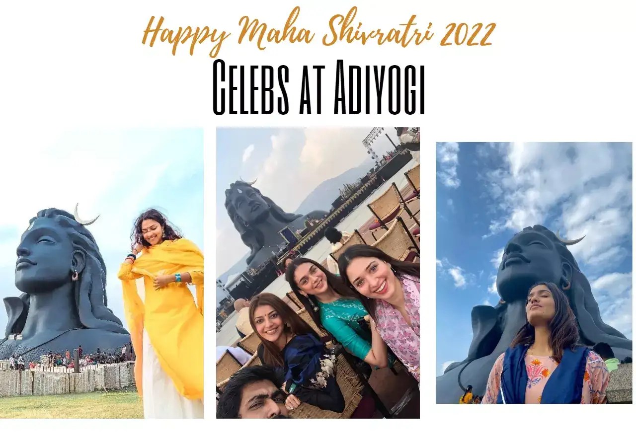 When M-Town stars Amala Paul, Priya Prakash Varrier and others visited the Adiyogi Shiva statue