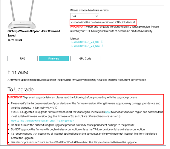To protect our site from spammers . How to upgrade the firmware version of TP-Link 11N