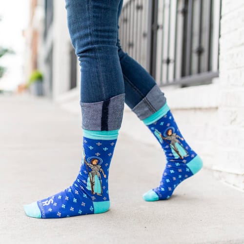 St. Joan of Arc Socks - Adult