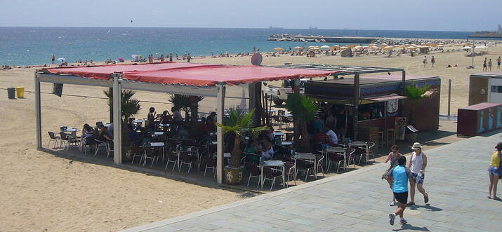 It’s a great option if you’re traveling with an rv and want to bring your car with you. 10 Beach Bars In Barcelona Spain Trip101