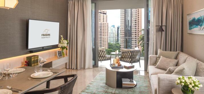 Top 10 short-term rentals (serviced apartments) in singapore