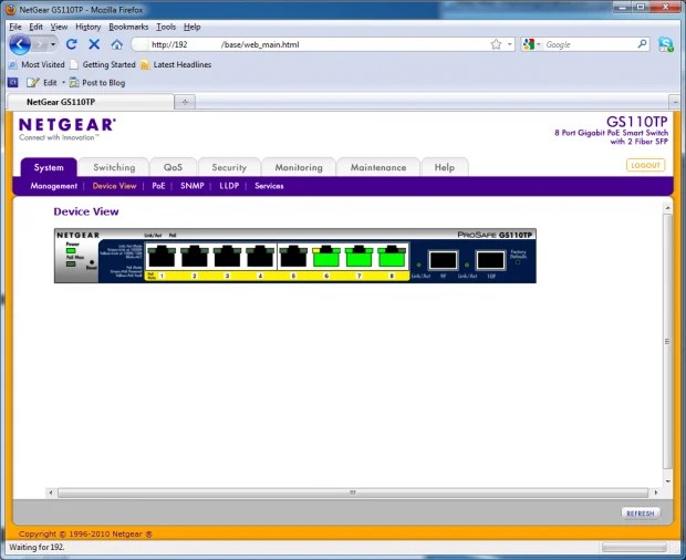 We have the following netgear gs110tp manuals available for free pdf download. Netgear Prosafe Gs110tp Poe Power Over Ethernet 8 Port Smart Switch Tweaktown