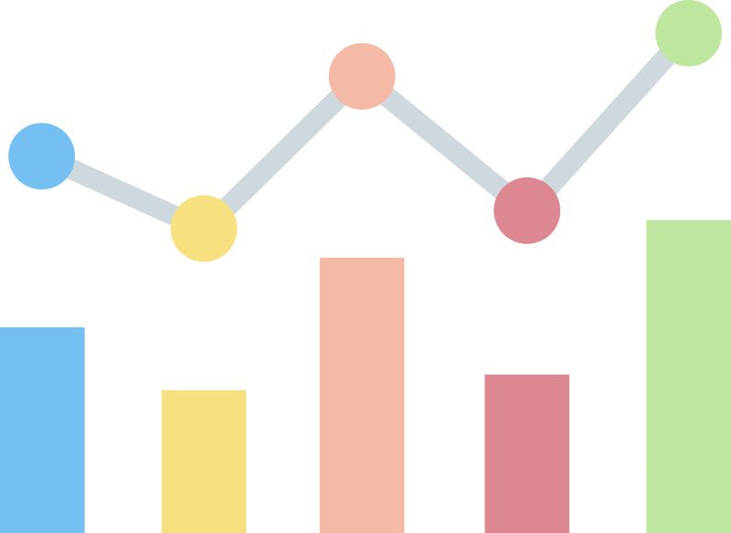 Increase And Decrease In Rate Vector Icon 21693944 Vector Art At Vecteezy - Beautiful Geometric Pattern - High Resolution