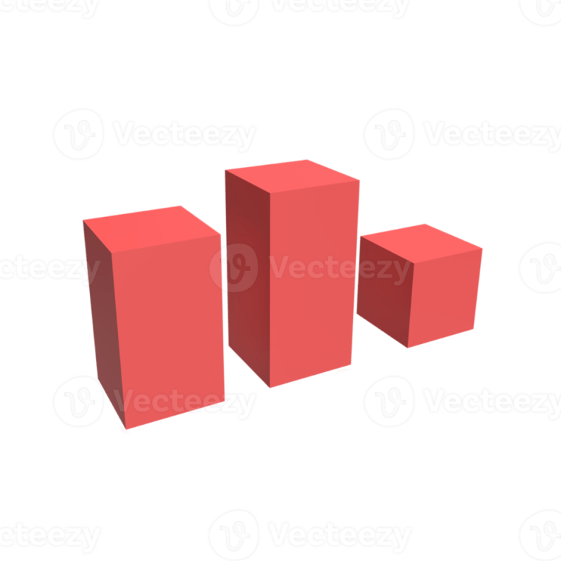 Profits Decrease Graph 3d Illustration 3d Rendering Modern Png - Best Minimal Pictures in 8K