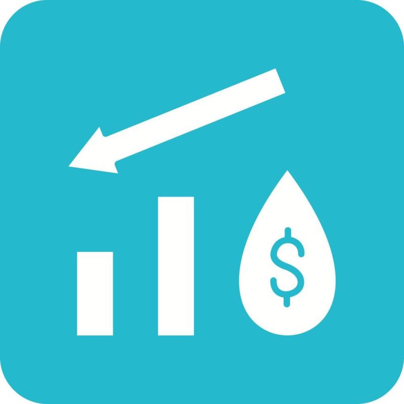 Oil Price Decrease Glyph Icon 6490173 Vector Art At Vecteezy - Download Ultra HD Abstract Background | HD